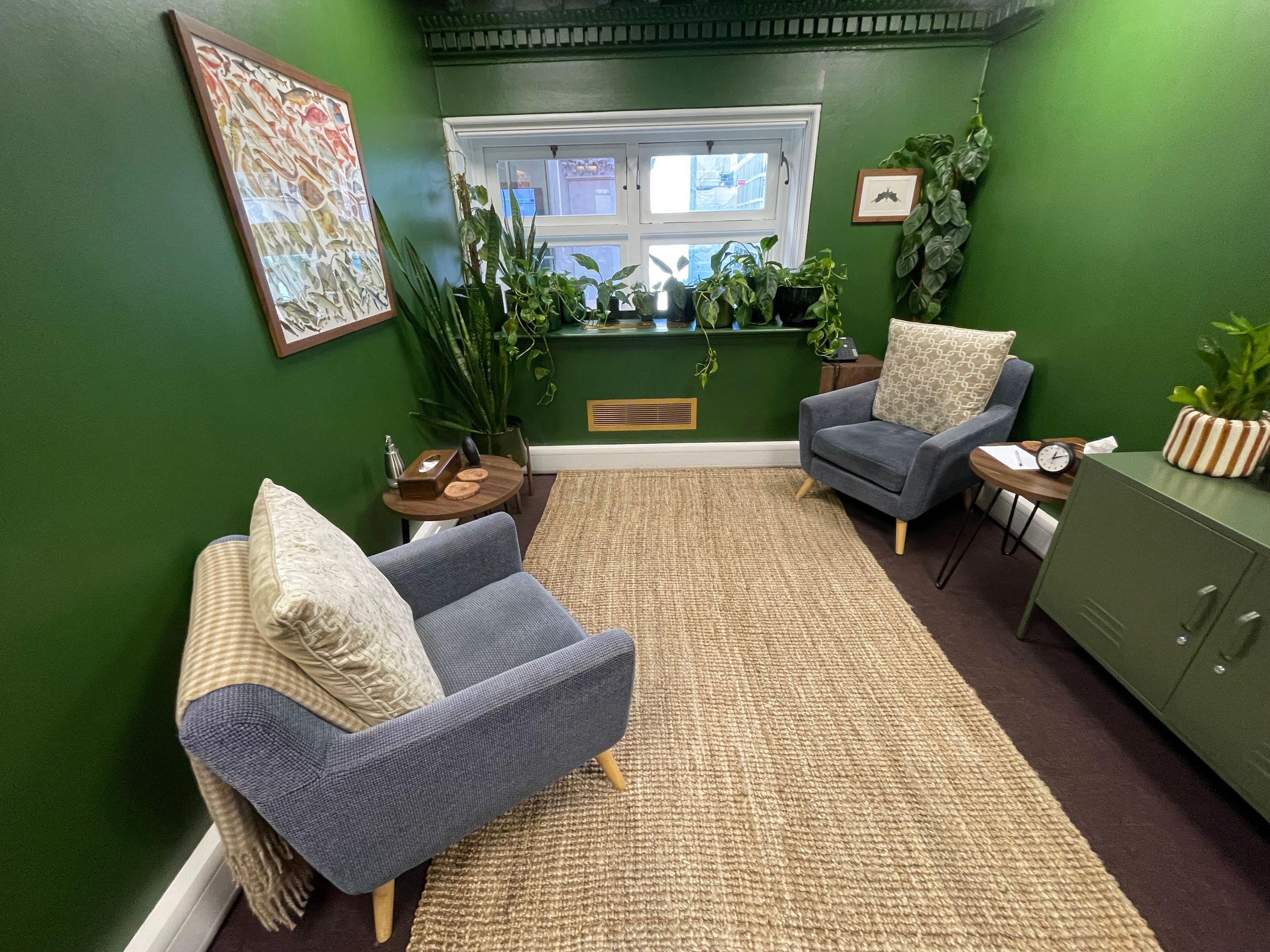 Quiet Therapy Room in Central London (Bank/Liverpool Street/Moorgate), counselling room to rent in London