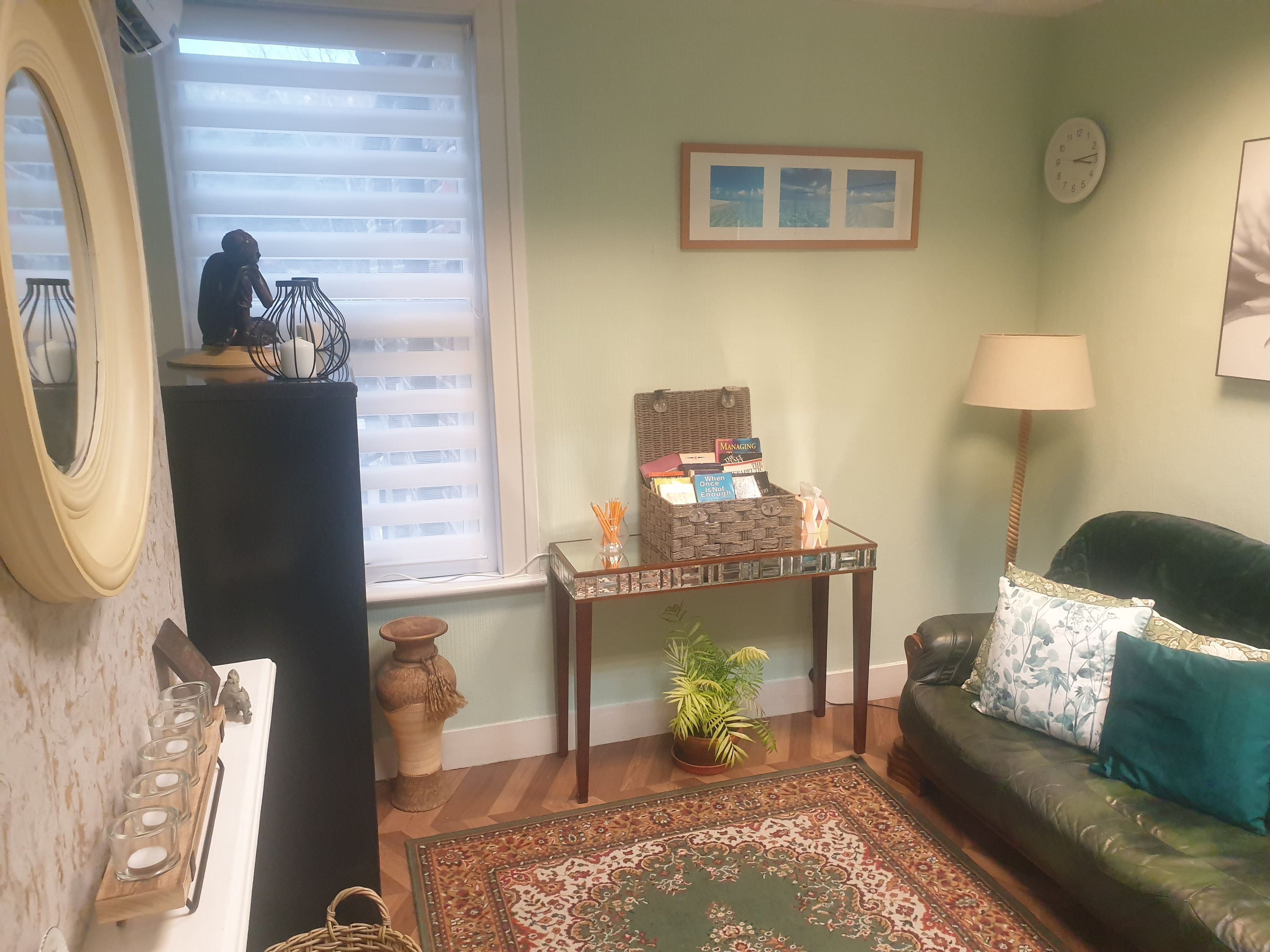The Green Room, counselling room to rent in London